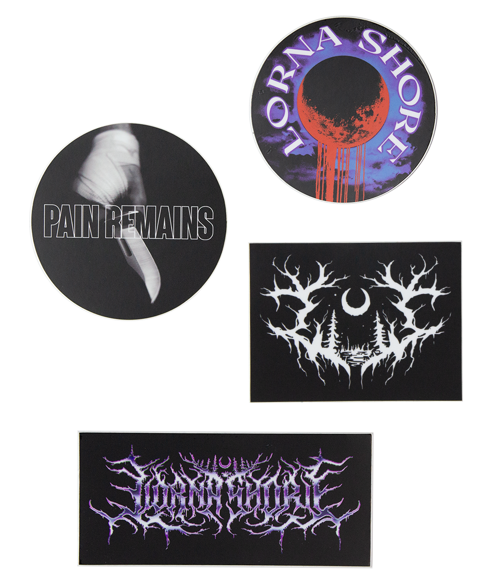 Lorna Shore 4 Sticker Pack
