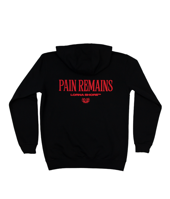 Lorna Shore Carhartt Embroidered Puff Hooded Sweatshirt (Black)