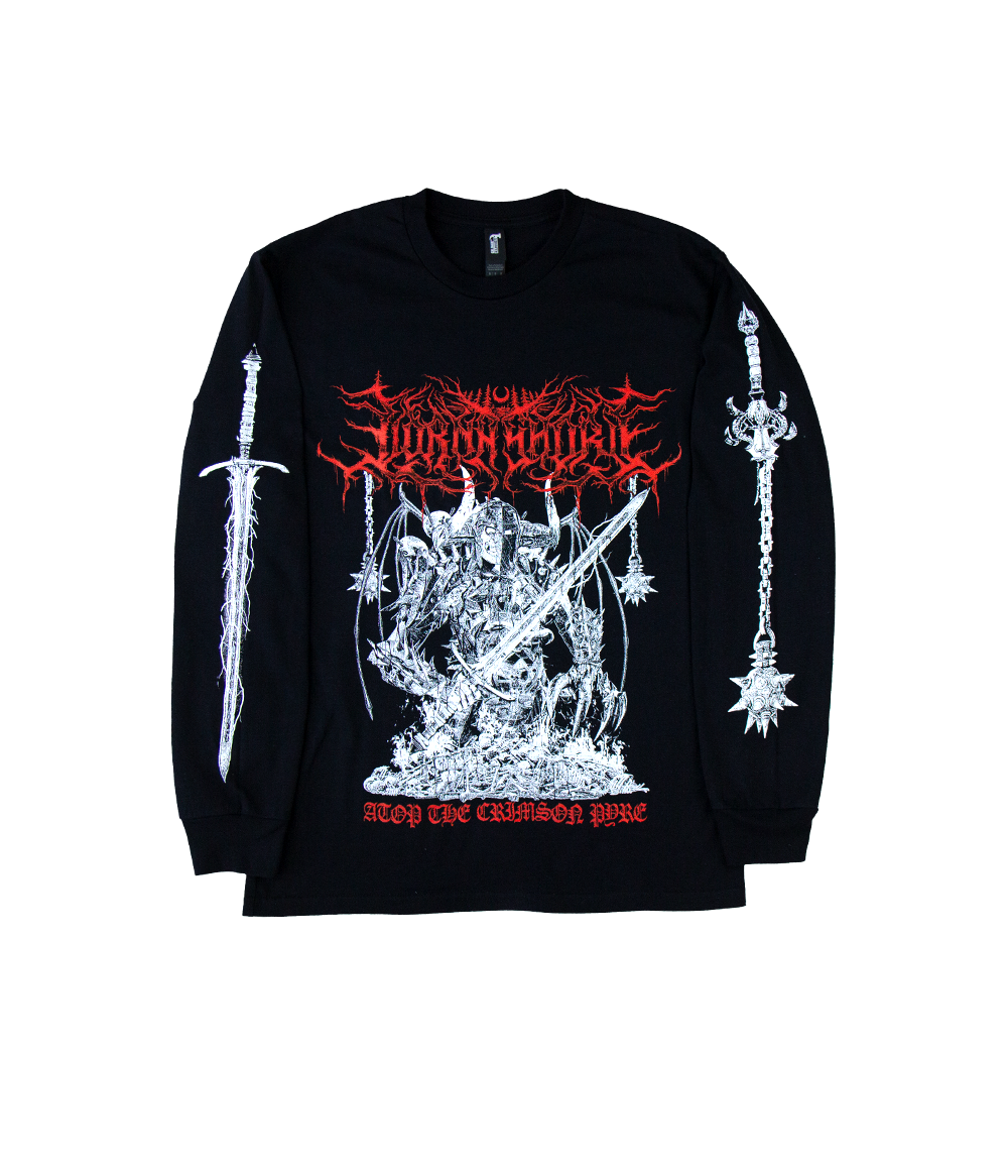 Lorna Shore Crimson Pyre Long Sleeve Shirt