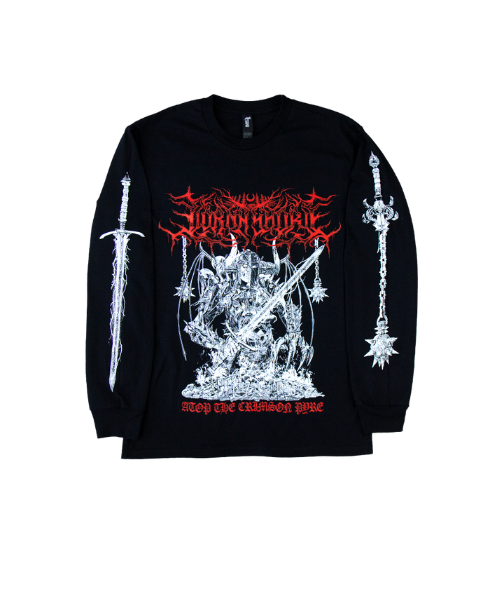 Lorna Shore Crimson Pyre Long Sleeve Shirt