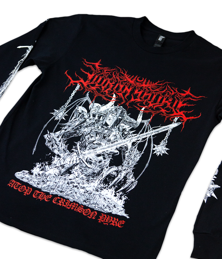 Lorna Shore Crimson Pyre Long Sleeve Shirt