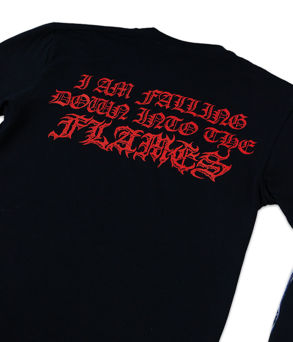 Lorna Shore Crimson Pyre Long Sleeve Shirt