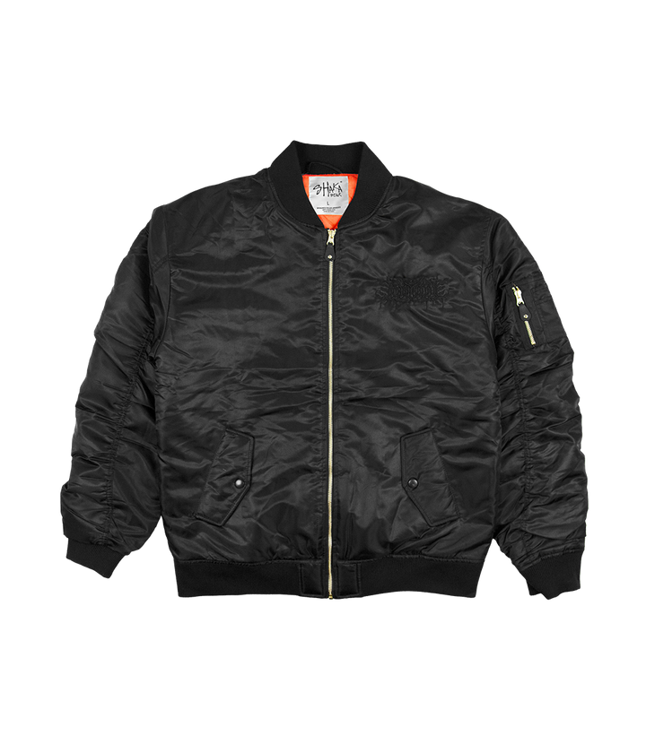 Lorna Shore Embroidered Bomber Jacket