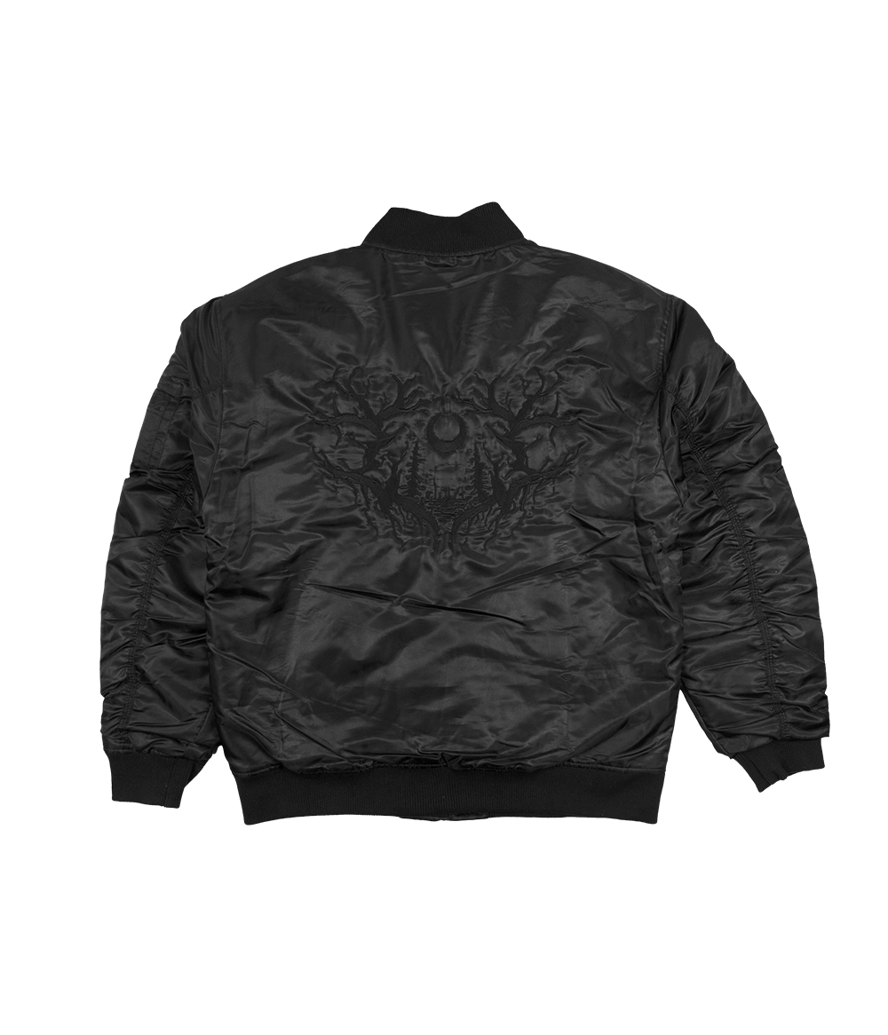 Lorna Shore Embroidered Bomber Jacket