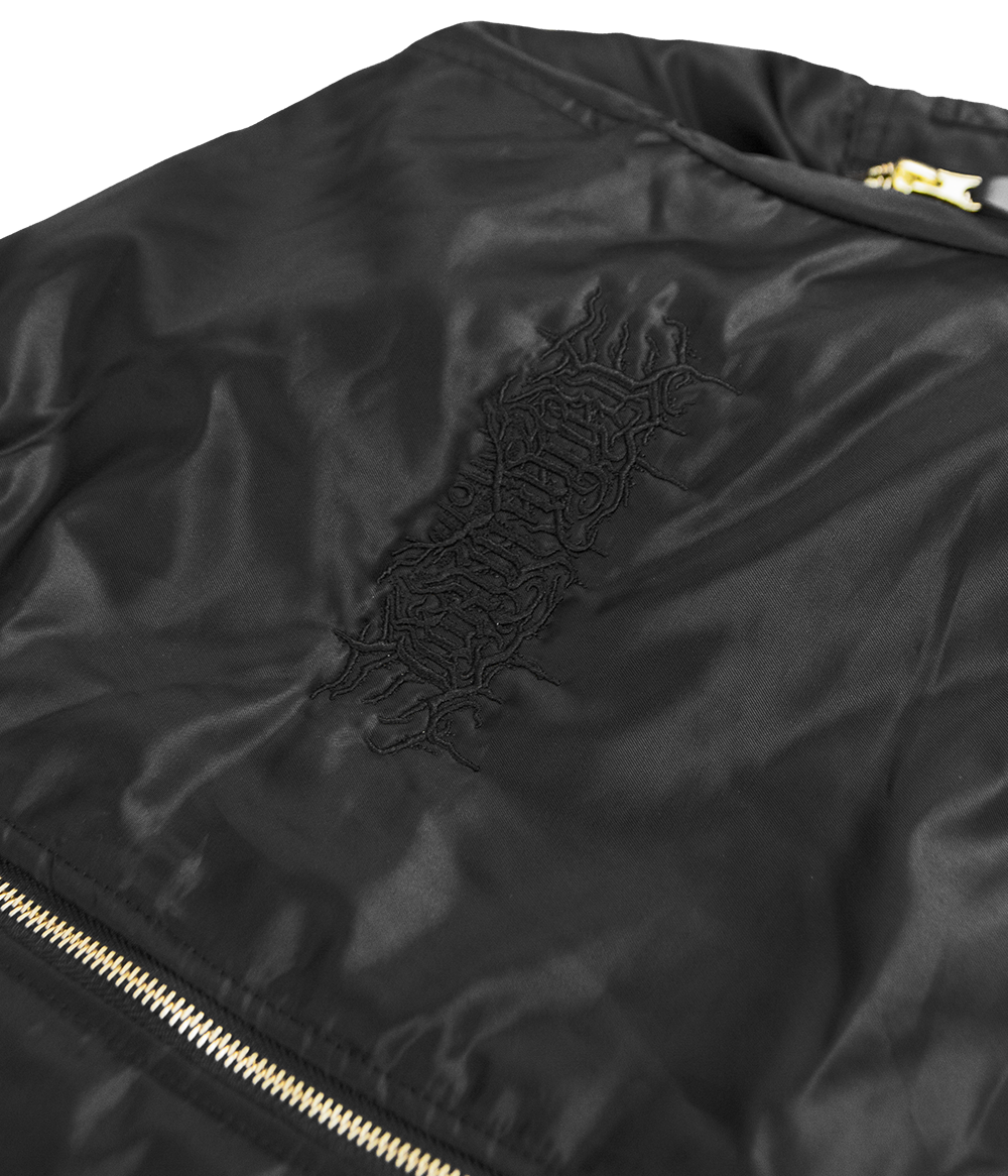 Lorna Shore Embroidered Bomber Jacket