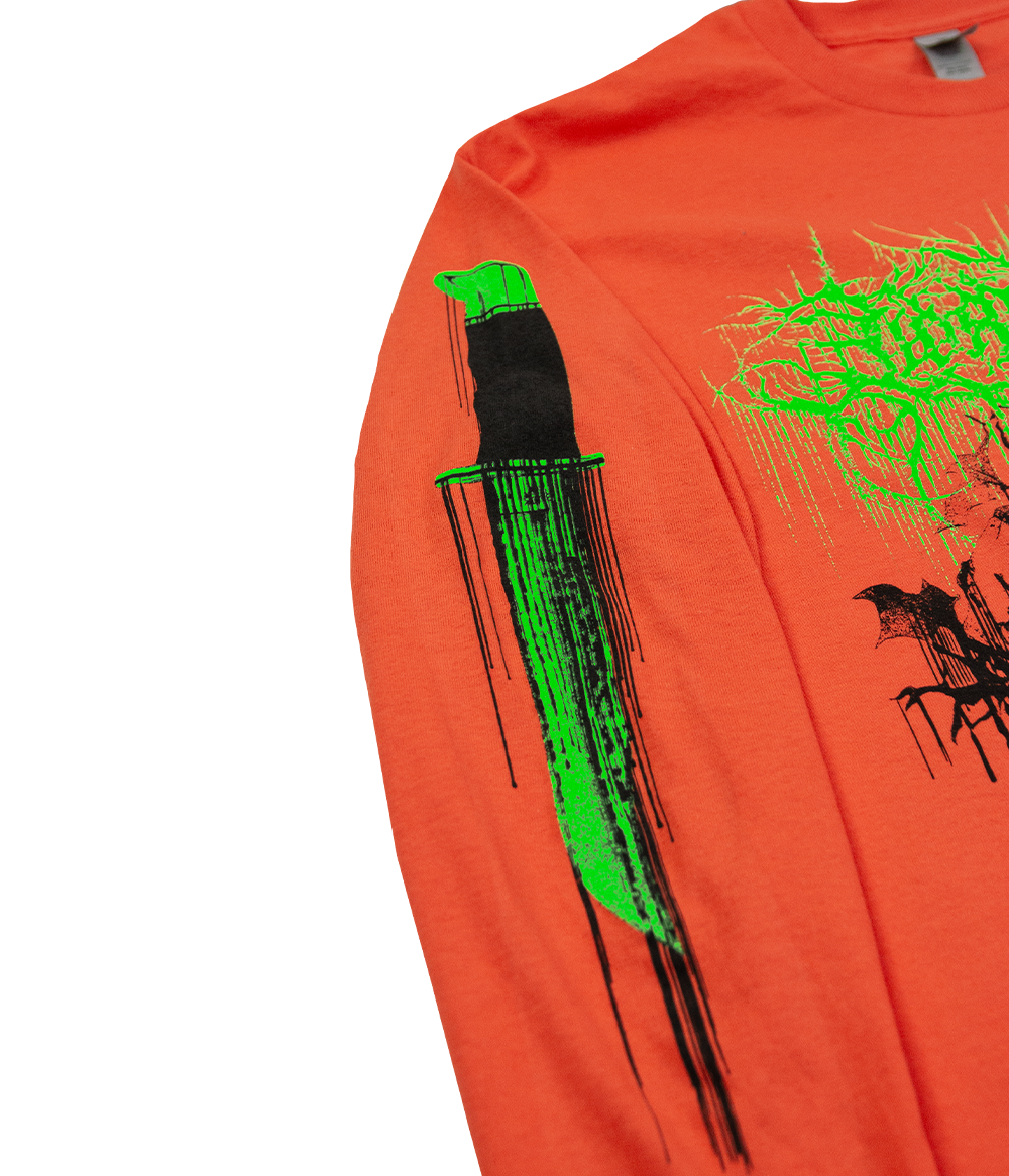 Lorna Shore Evil Pumpkin Long Sleeve Shirt