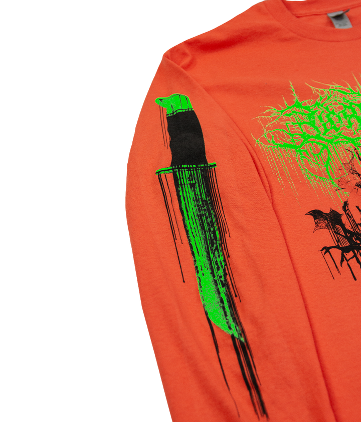 Lorna Shore Evil Pumpkin Long Sleeve Shirt