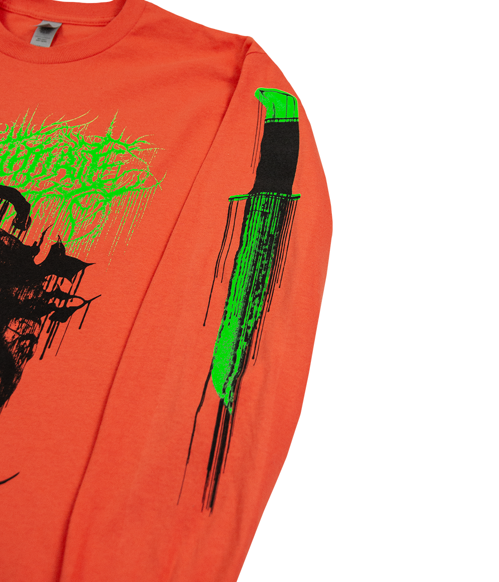 Lorna Shore Evil Pumpkin Long Sleeve Shirt