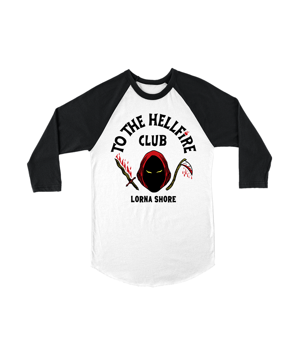 Lorna Shore Hellfire Club Raglan Shirt