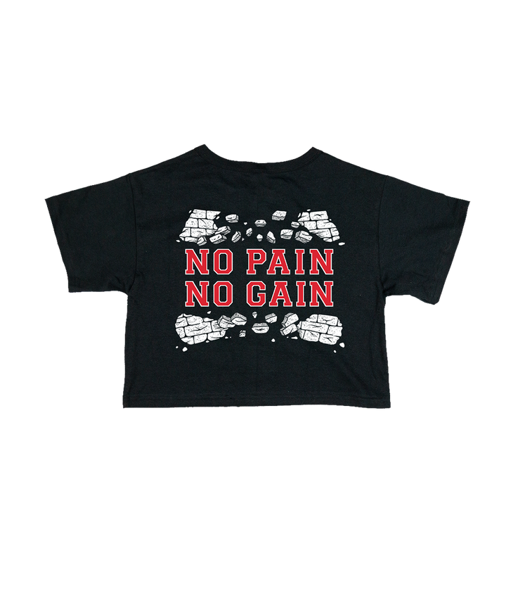 Lorna Shore No Pain No Gain Champion Womens Crop Shirt