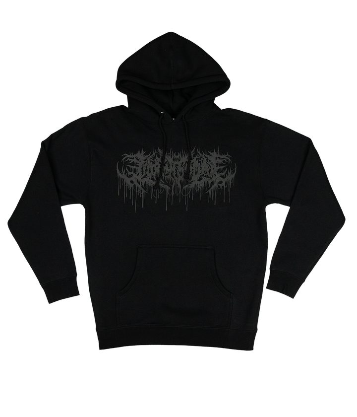 Lorna Shore Pain Remains Black Puff Hooded Sweatshirt