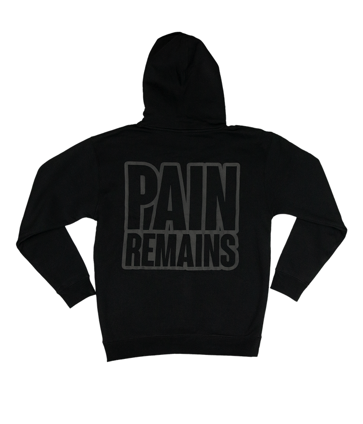 Lorna Shore Pain Remains Black Puff Hooded Sweatshirt