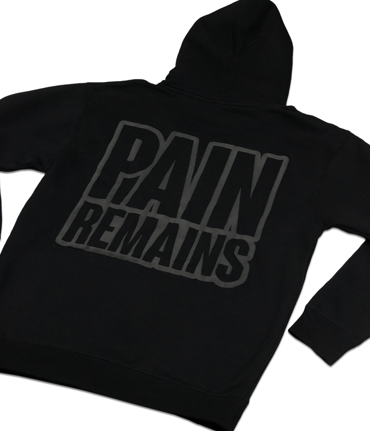 Lorna Shore Pain Remains Black Puff Hooded Sweatshirt