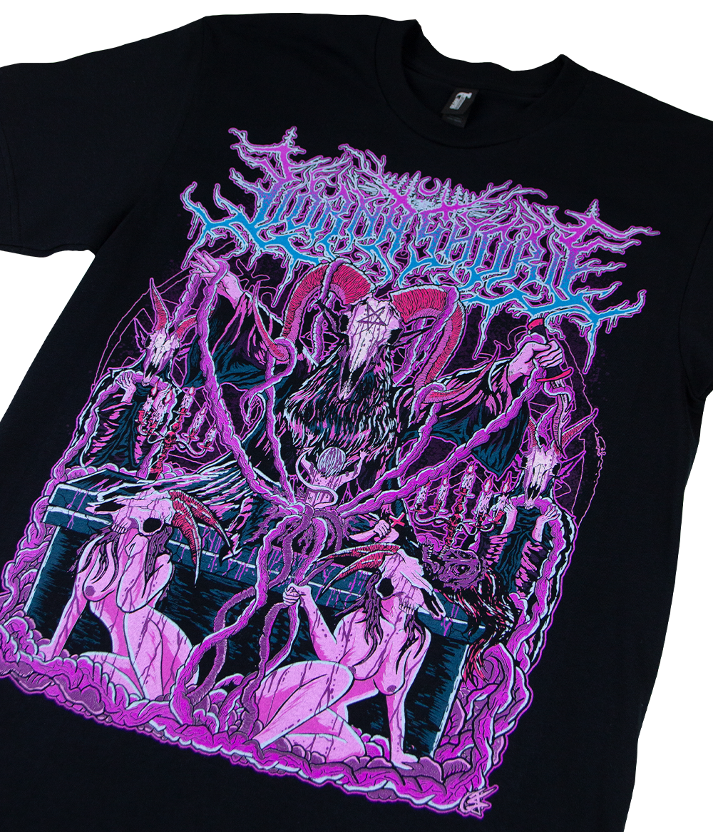 Lorna Shore Pink Goat Shirt