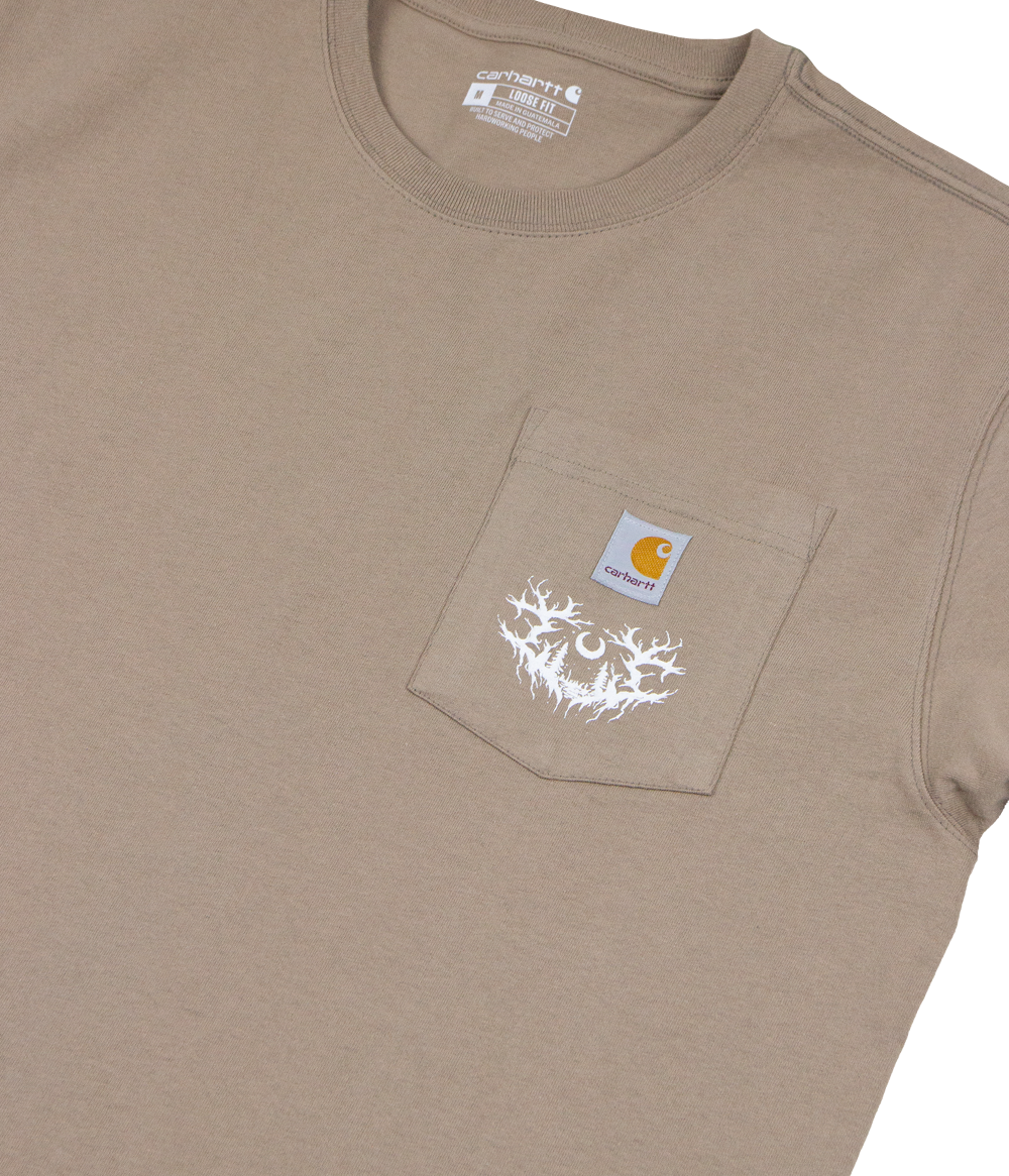 Lorna Shore Sigil Puff Carhartt Pocket Shirt (Desert)
