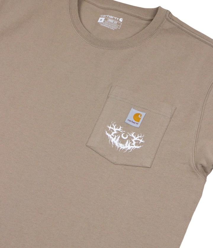 Lorna Shore Sigil Puff Carhartt Pocket Shirt (Desert)