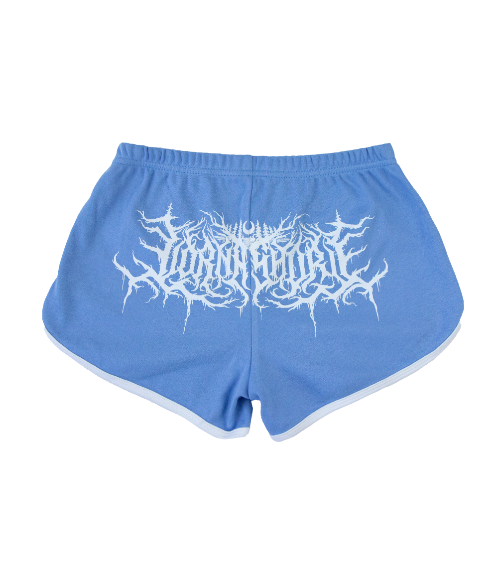 Lorna Shore Sigil Womens Shorts (Baby Blue)