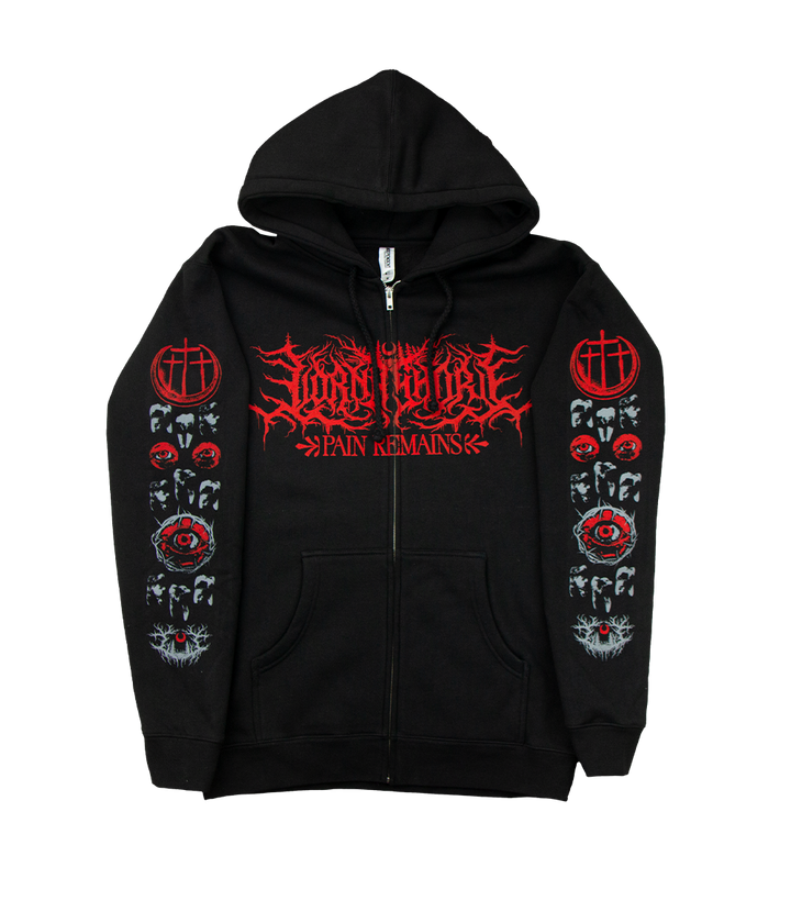 Lorna Shore Teeth Zip Hooded Sweatshirt