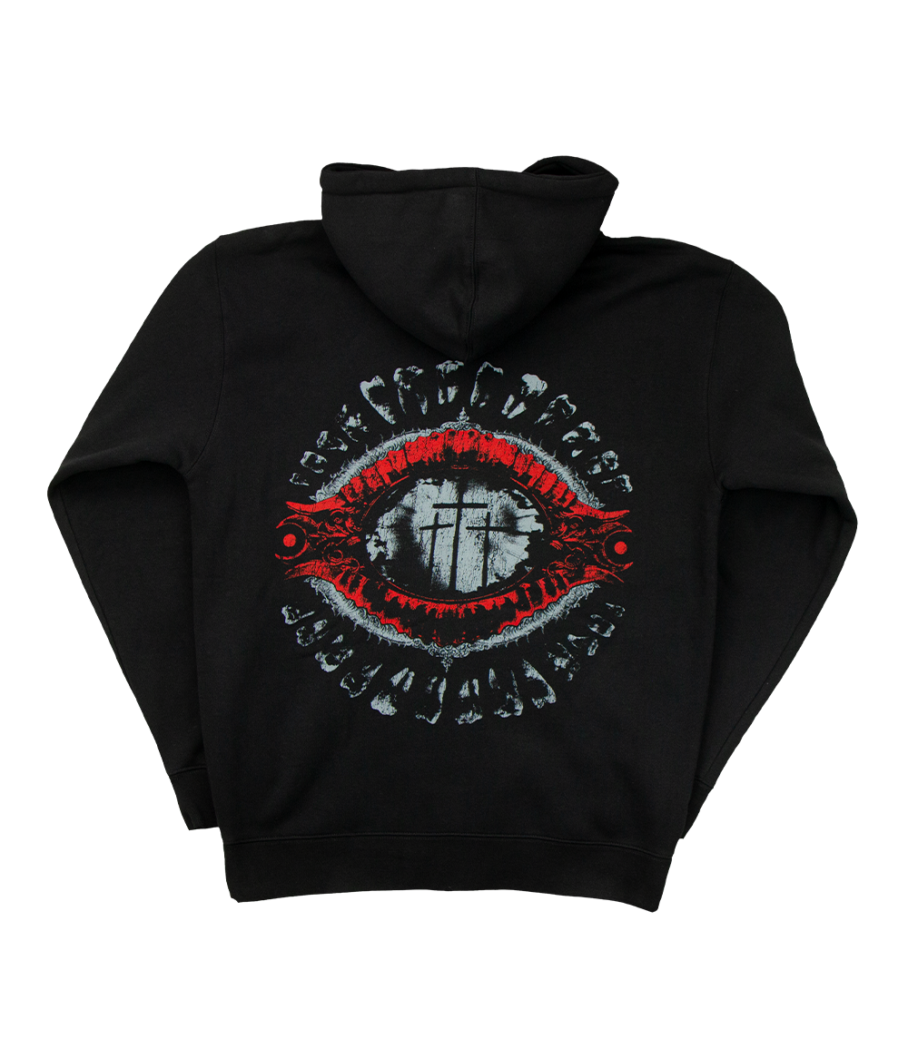 Lorna Shore Teeth Zip Hooded Sweatshirt