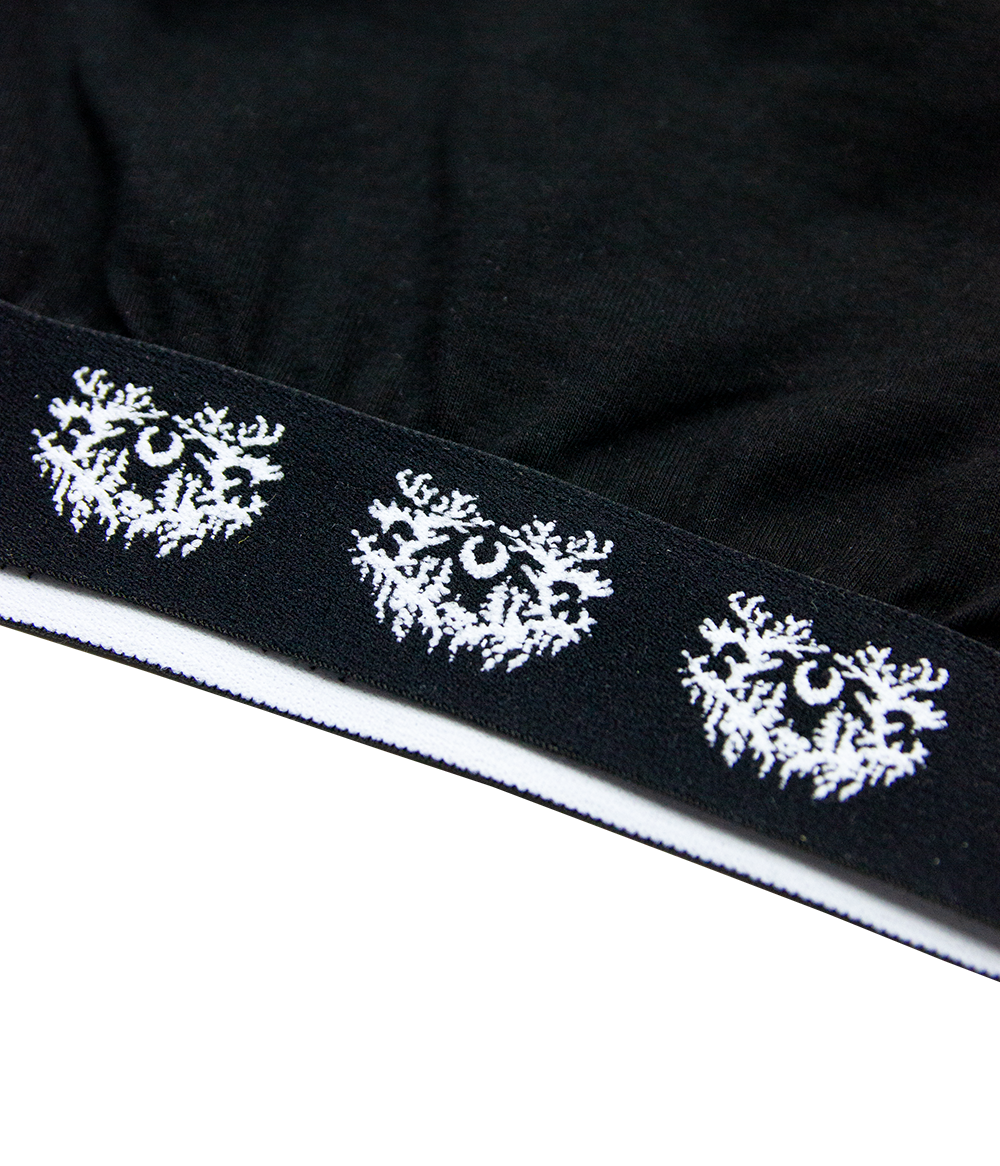 Lorna Shore Womens Logo Halter Crop Top
