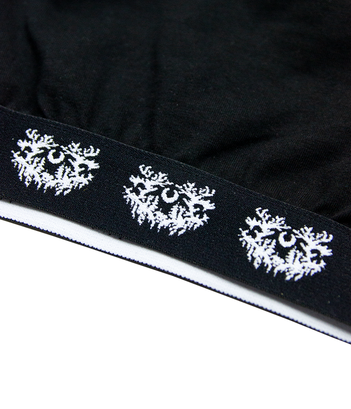 Lorna Shore Womens Logo Halter Crop Top