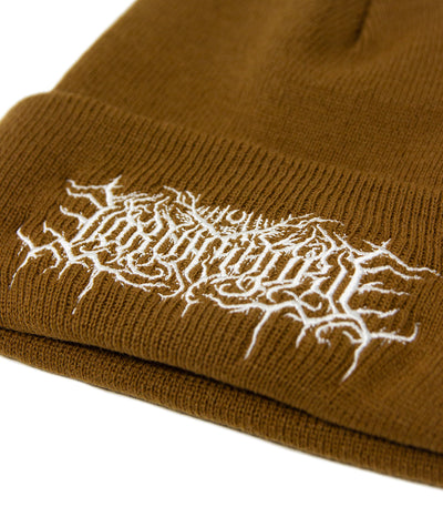 Lorna Shore Logo Beanie (Brown)