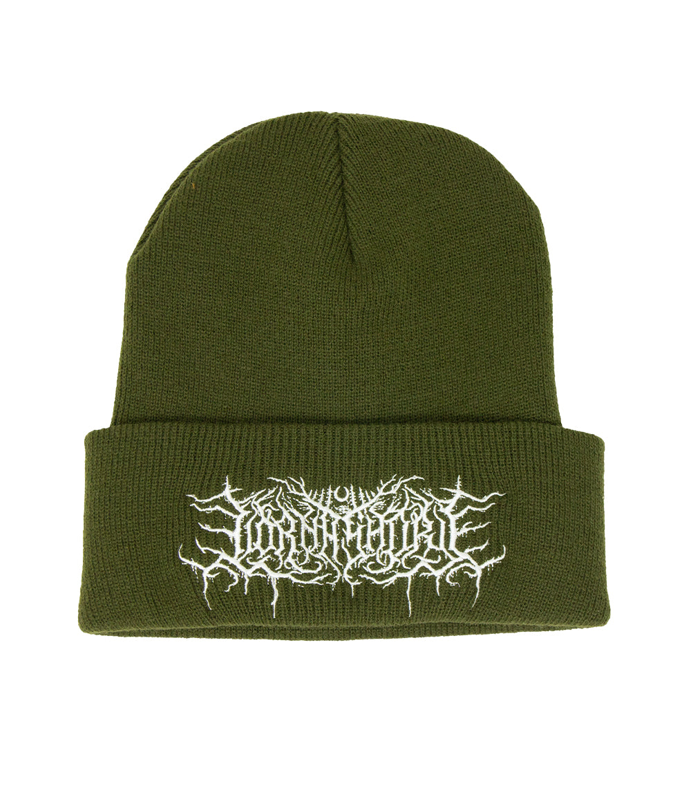 Lorna Shore Logo Beanie (Olive Green)