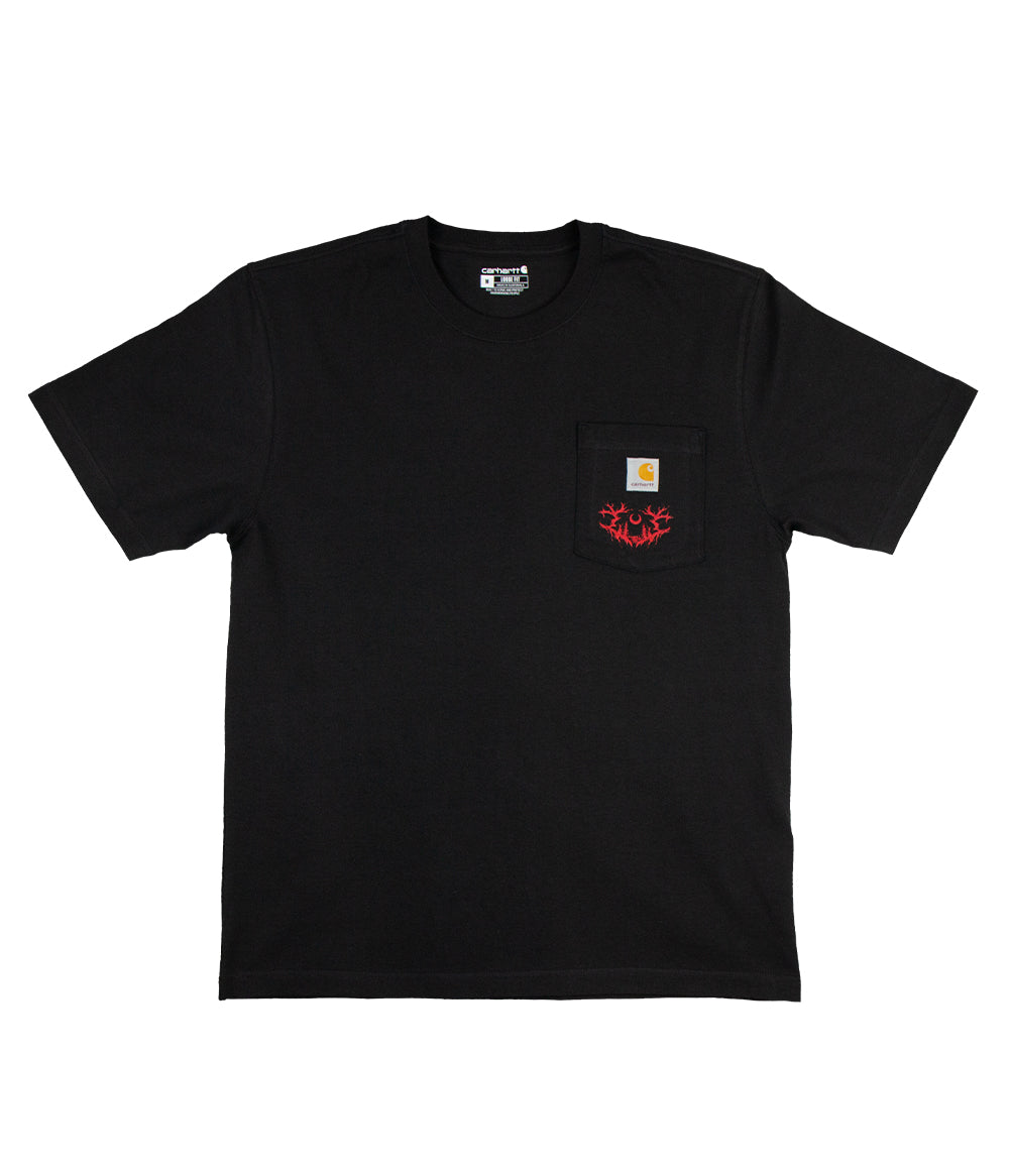 Lorna Shore Sigil Puff Carhartt Pocket Shirt (Black)