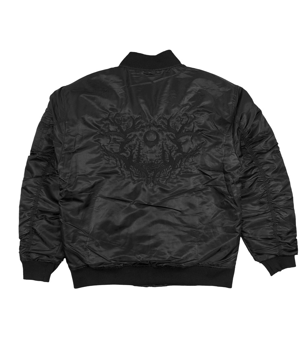 Lorna Shore Embroidered Bomber Jacket