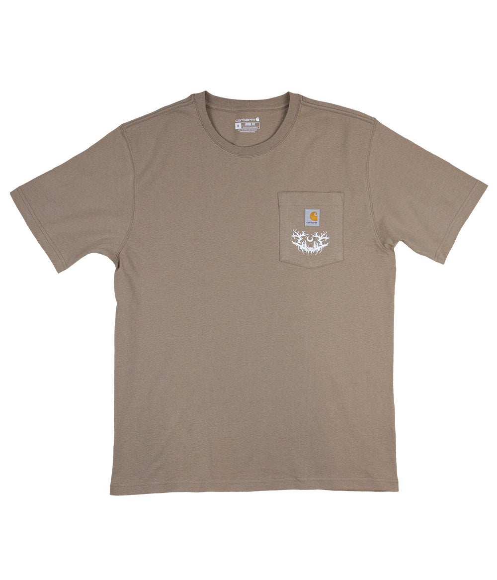 Lorna Shore Sigil Puff Carhartt Pocket Shirt (Desert)