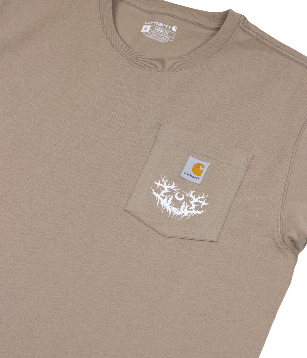 Lorna Shore Sigil Puff Carhartt Pocket Shirt (Desert)