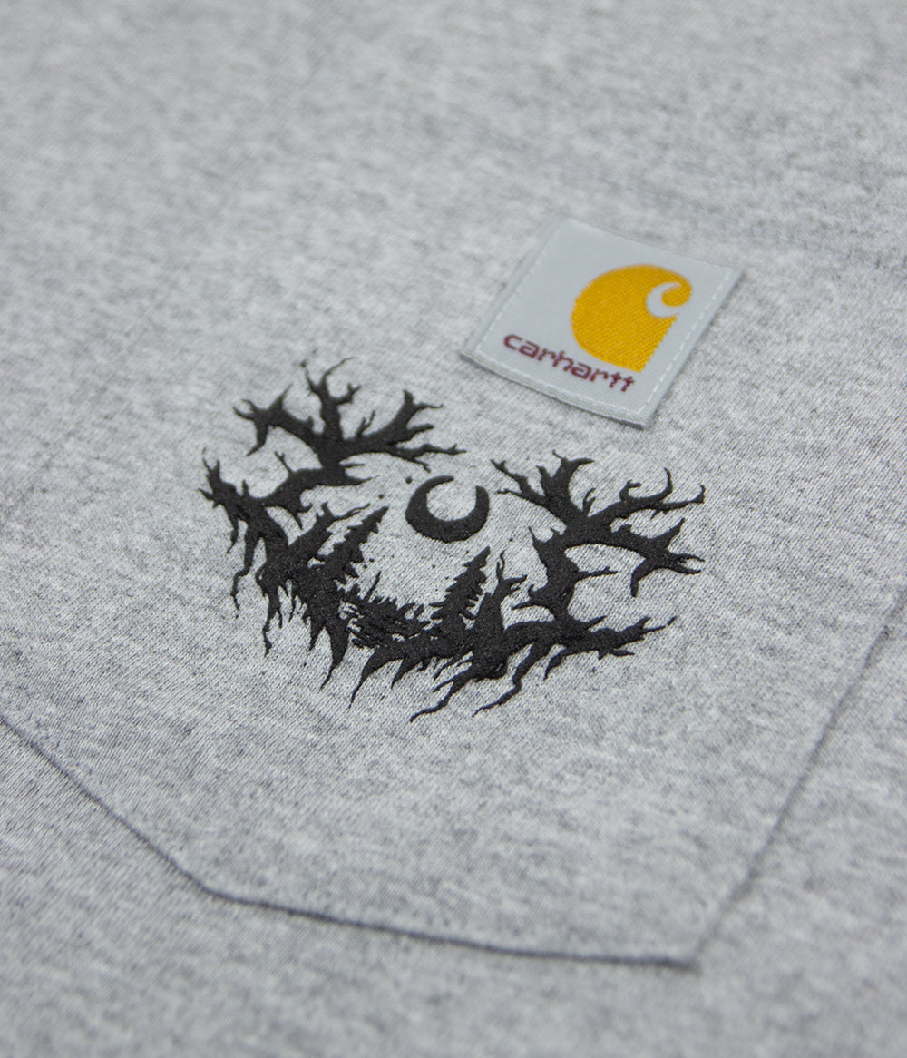 Lorna Shore Sigil Puff Carhartt Pocket Shirt (Heather Grey)