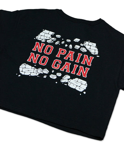 Lorna Shore No Pain No Gain Champion Womens Crop Shirt
