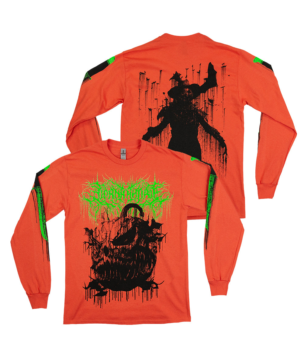 Lorna Shore Evil Pumpkin Long Sleeve Shirt