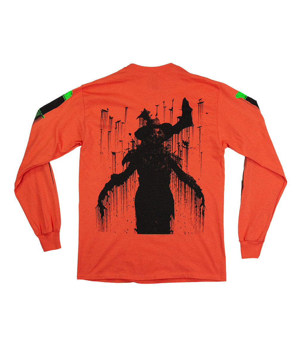 Lorna Shore Evil Pumpkin Long Sleeve Shirt