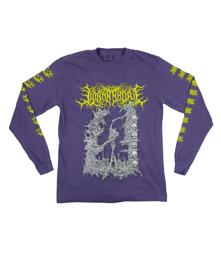 Lorna Shore Purple Headless Long Sleeve Shirt