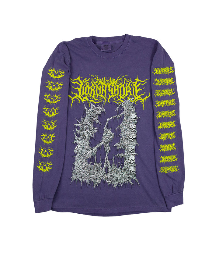 Lorna Shore Purple Headless Long Sleeve Shirt