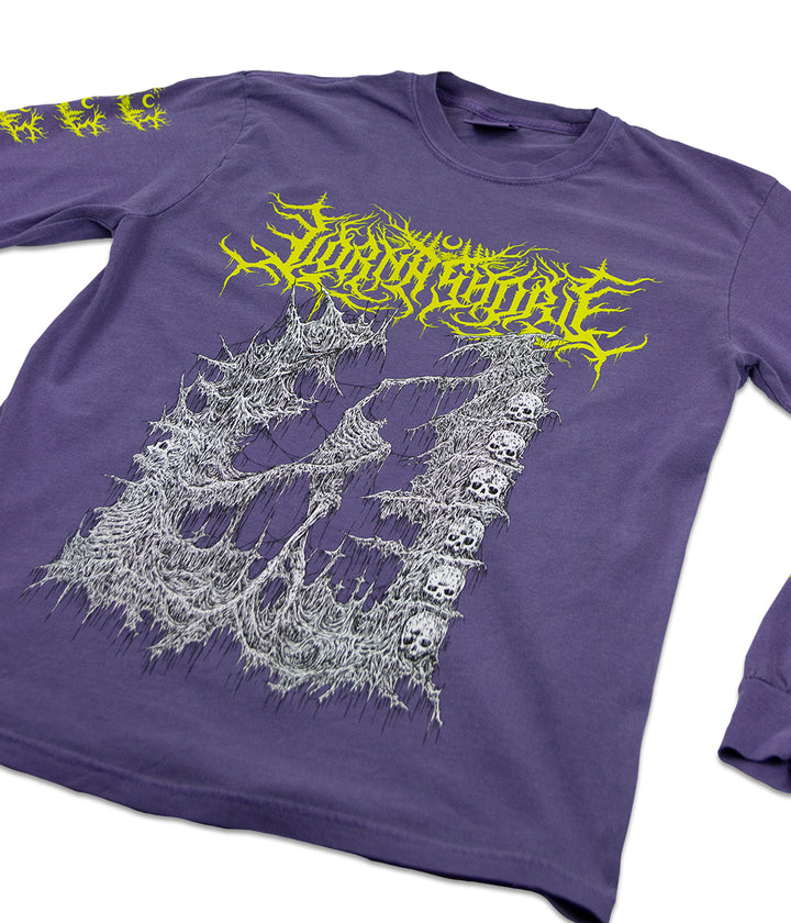 Lorna Shore Purple Headless Long Sleeve Shirt