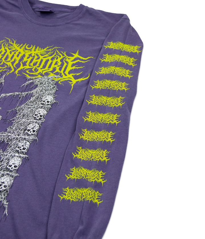 Lorna Shore Purple Headless Long Sleeve Shirt