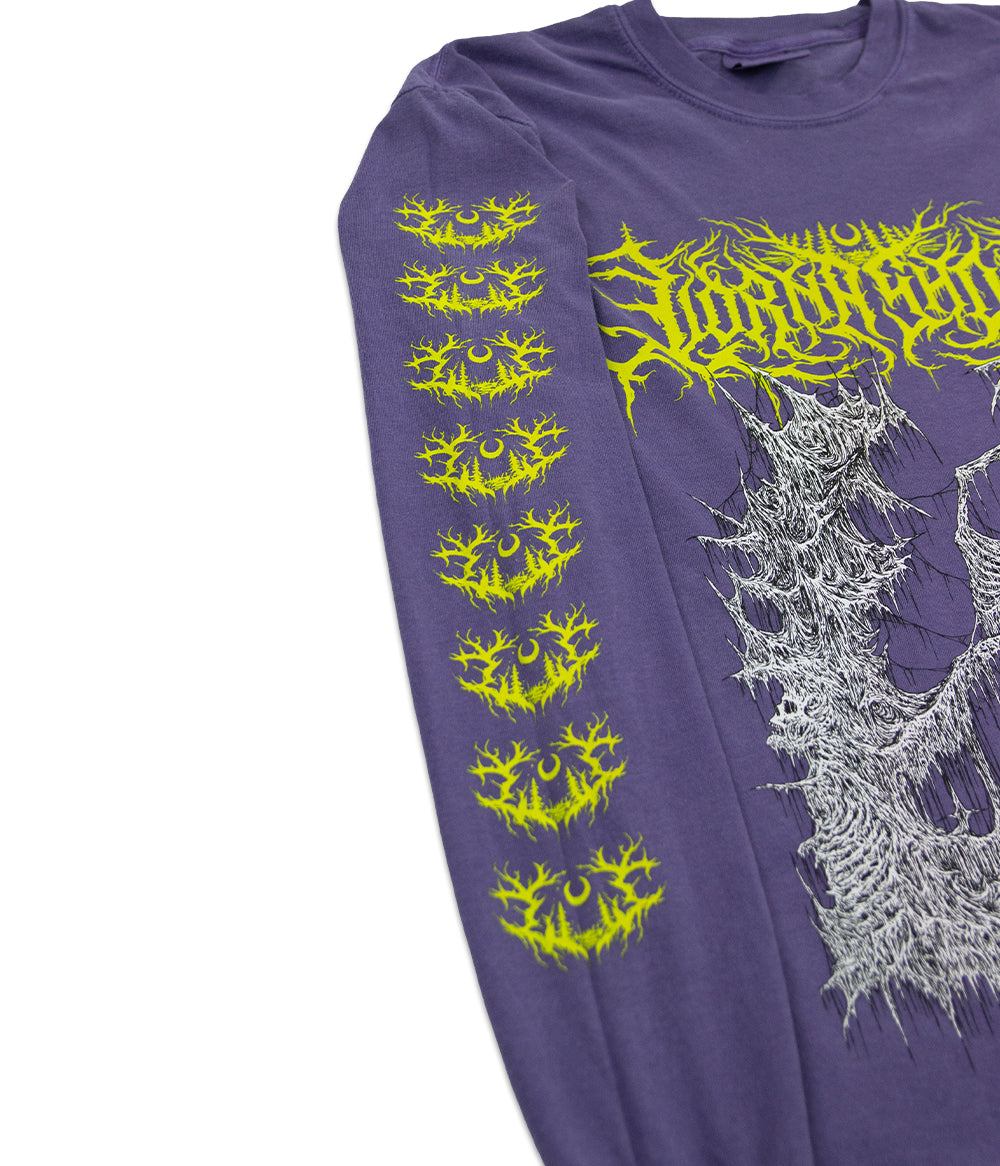 Lorna Shore Purple Headless Long Sleeve Shirt