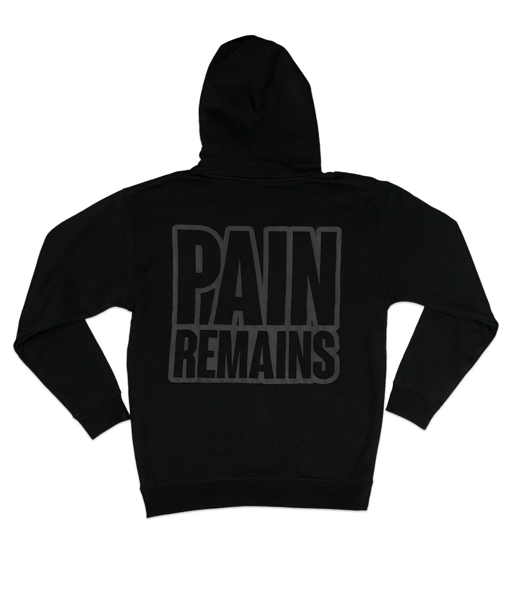 Lorna Shore Pain Remains Black Puff Hooded Sweatshirt