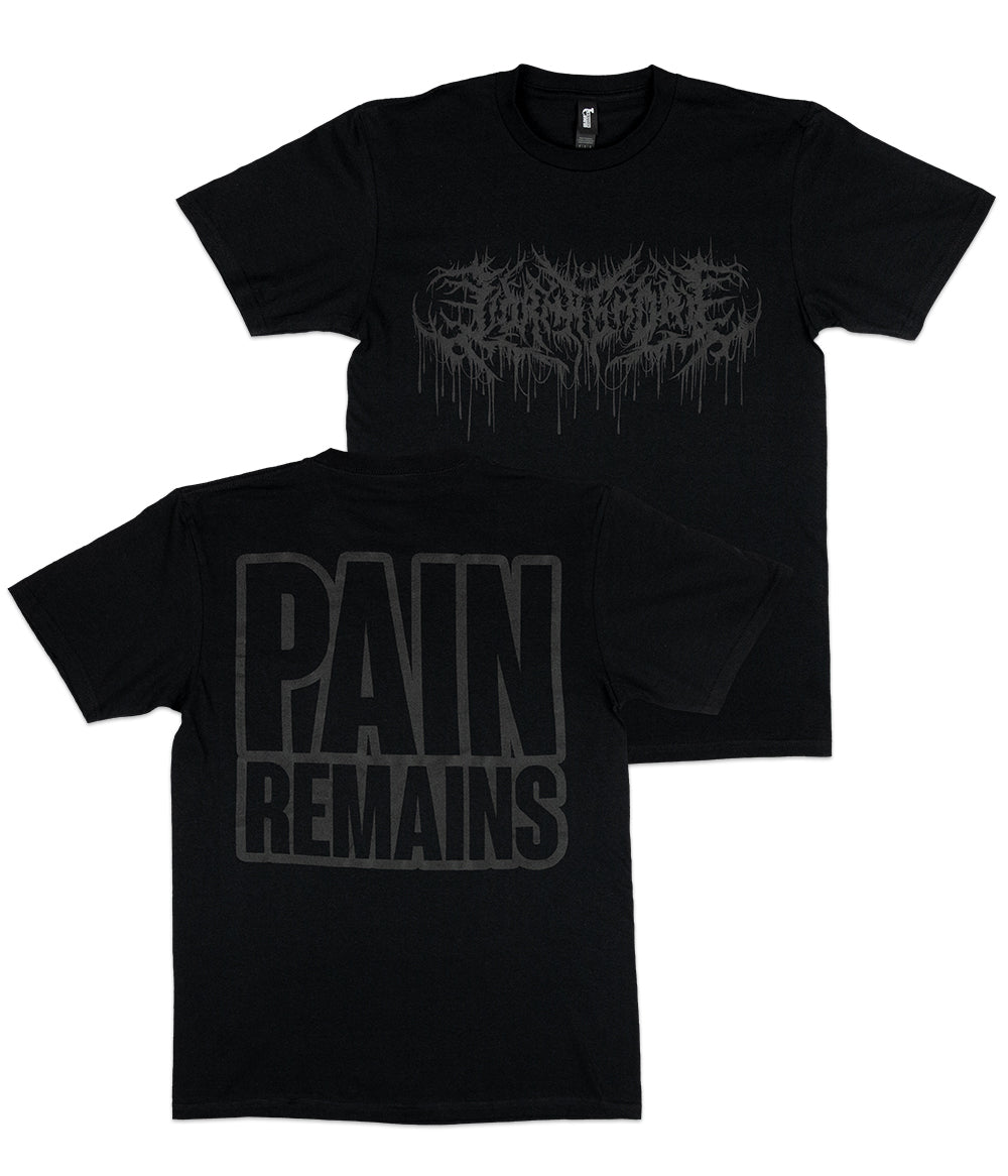 Lorna Shore Pain Remains Black Puff Shirt