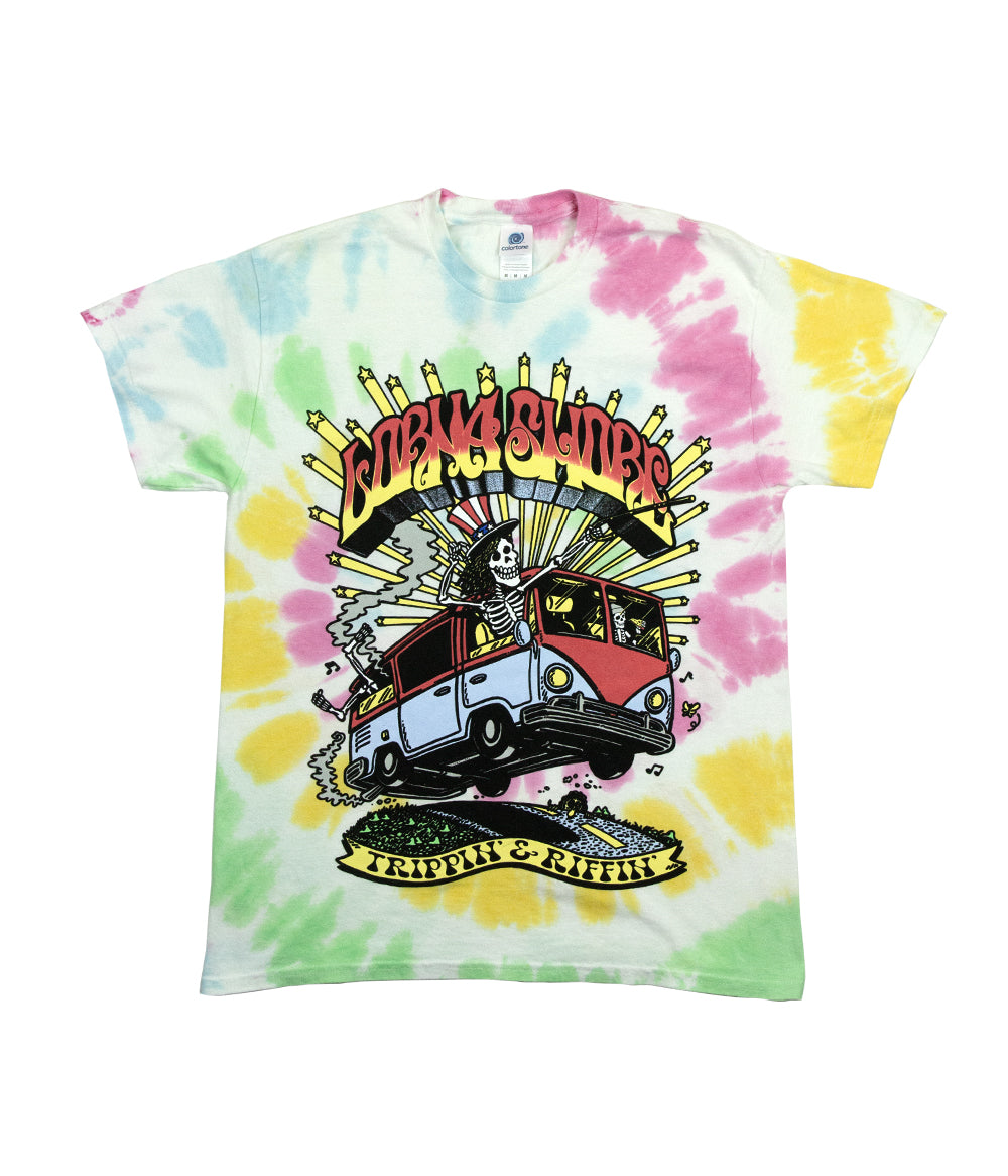 Summer Tour Bus Tie-Dye T-Shirt