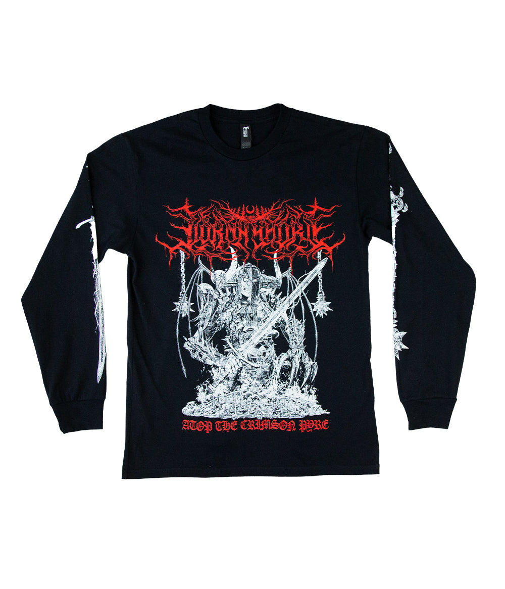 Lorna Shore Crimson Pyre Long Sleeve Shirt