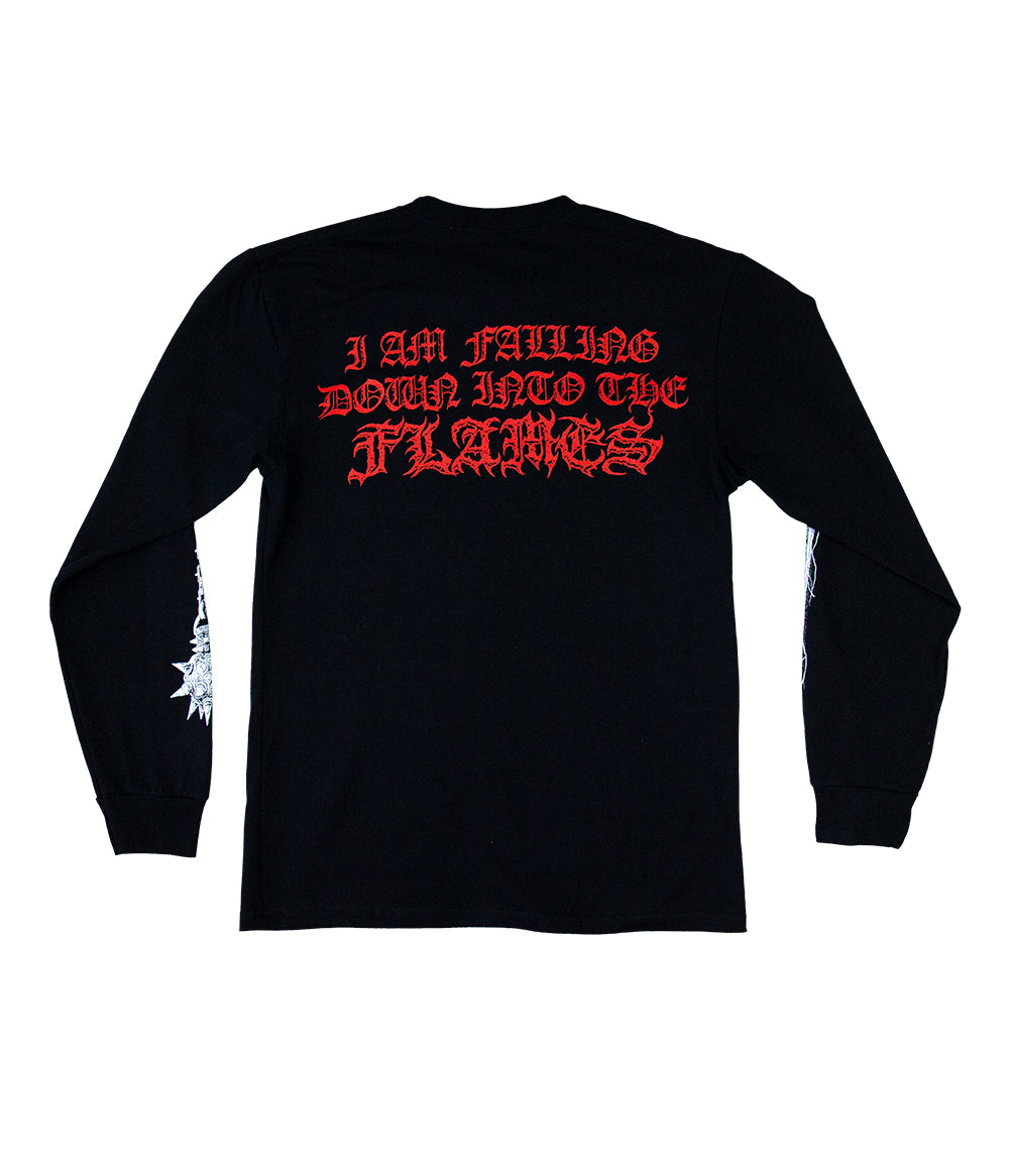 Lorna Shore Crimson Pyre Long Sleeve Shirt