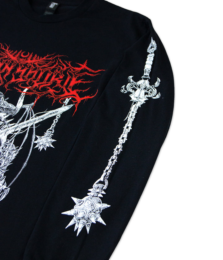 Lorna Shore Crimson Pyre Long Sleeve Shirt