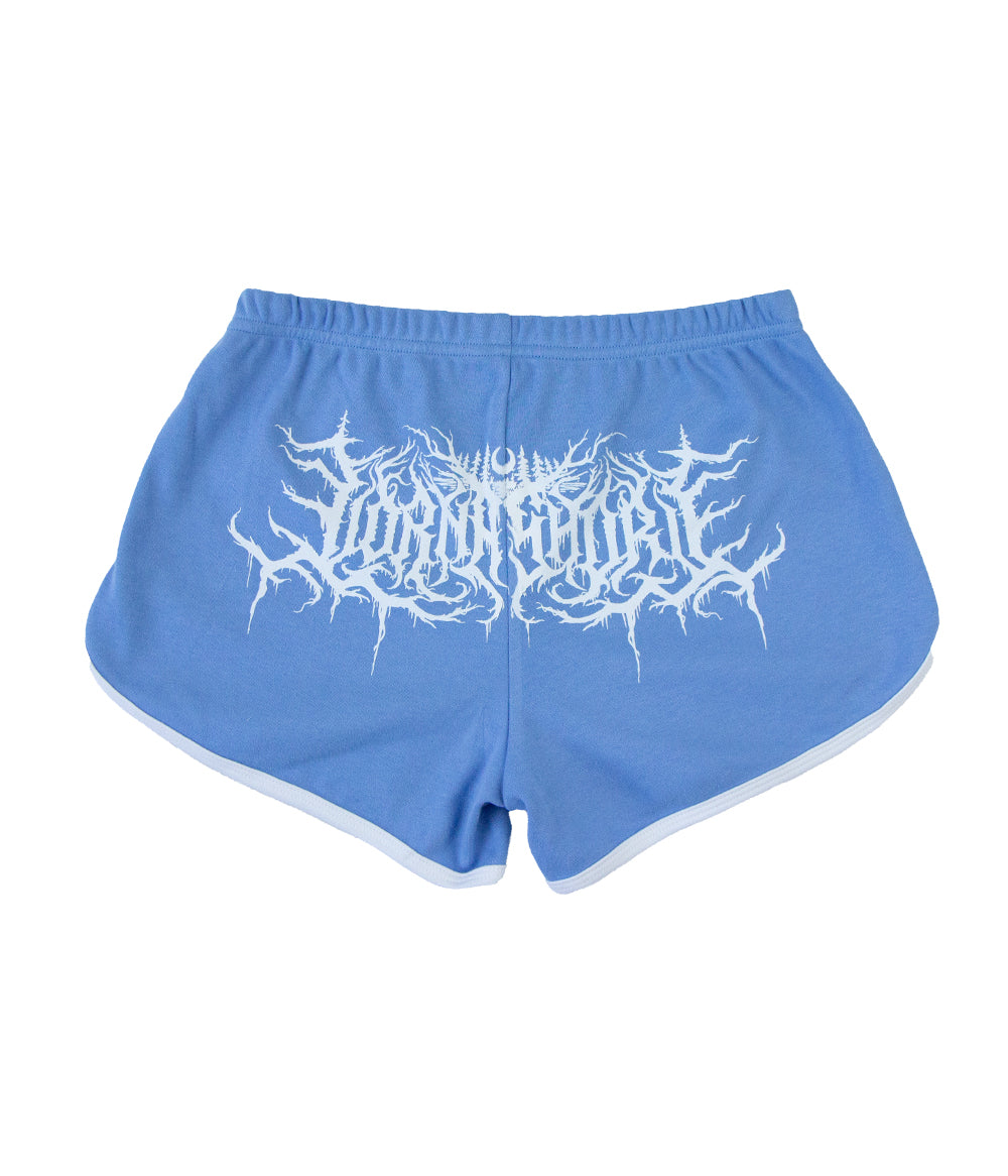 Lorna Shore Sigil Womens Shorts (Baby Blue)