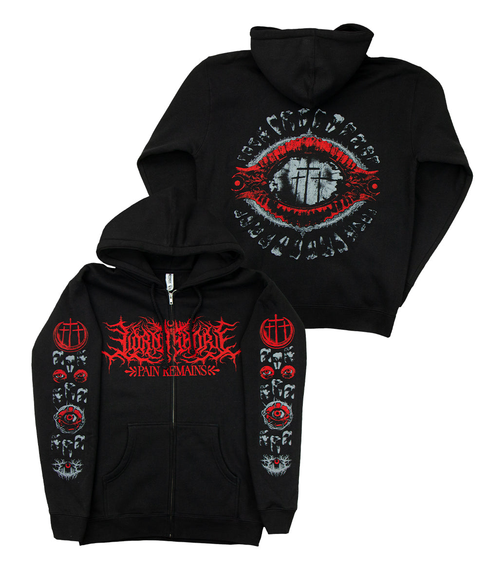 Lorna Shore Teeth Zip Hooded Sweatshirt