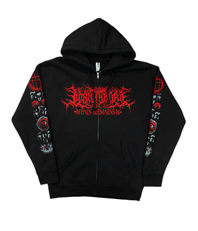 Lorna Shore Teeth Zip Hooded Sweatshirt