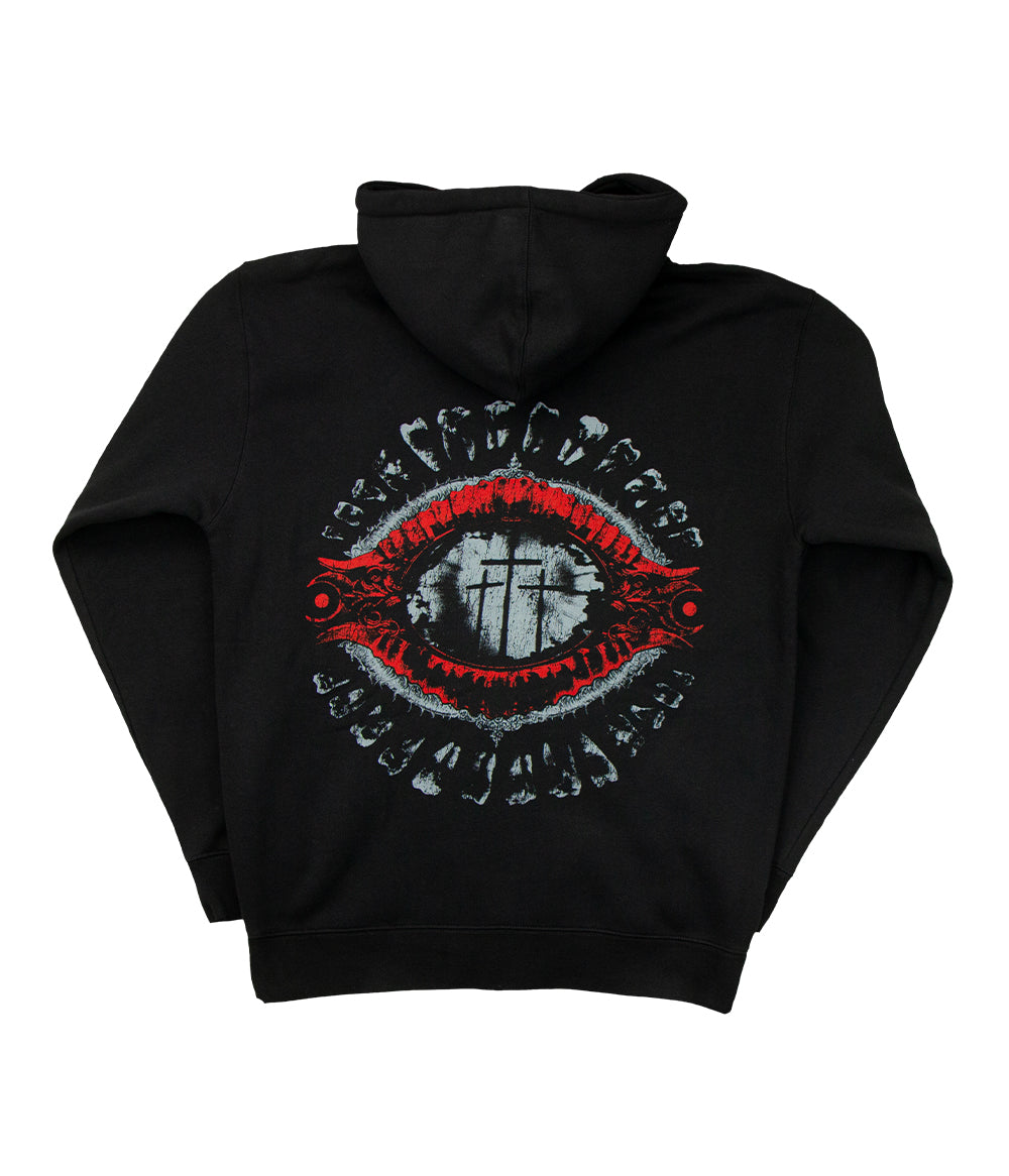 Lorna Shore Teeth Zip Hooded Sweatshirt